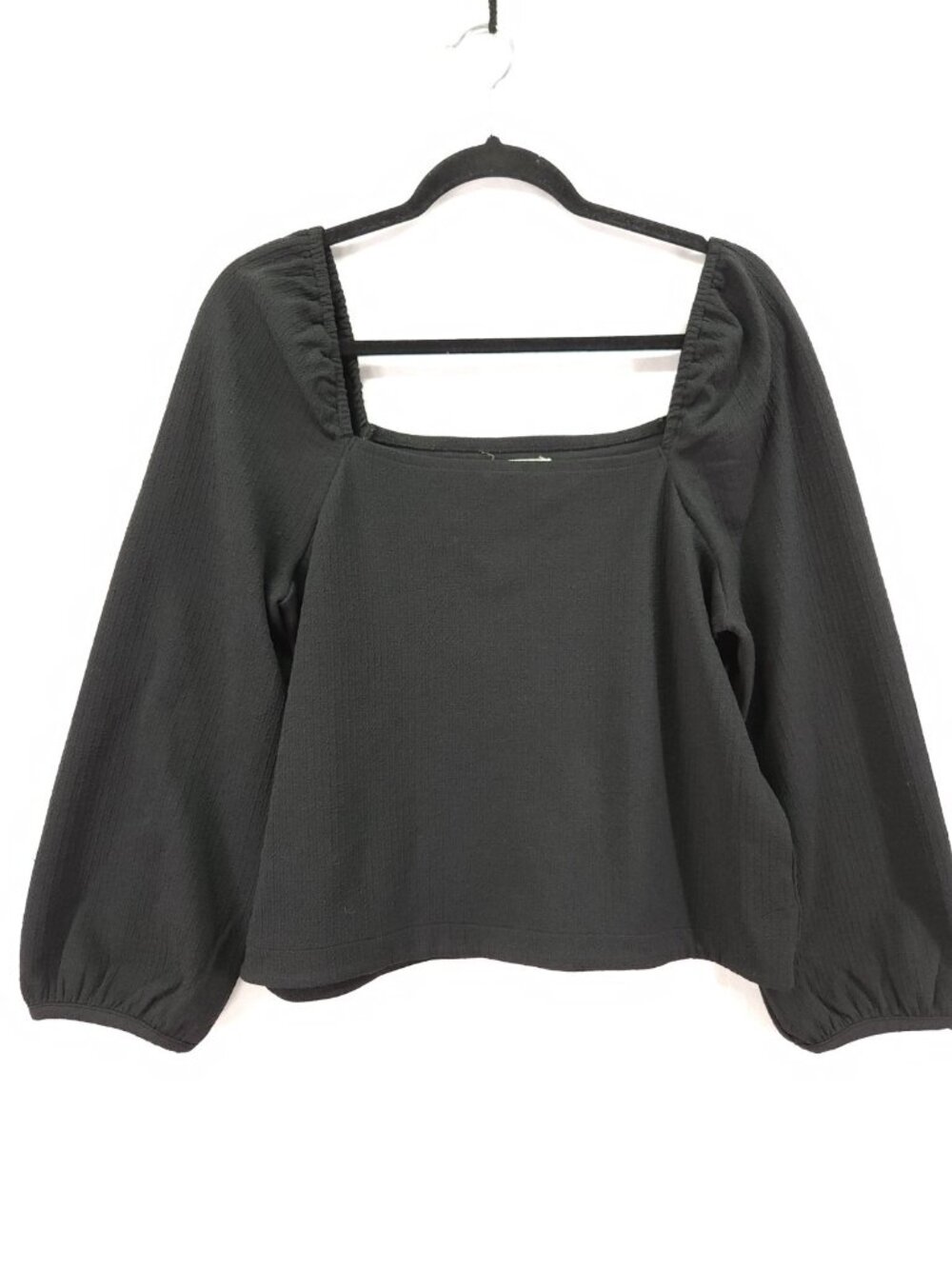 Madewell Women’s Size Medium Puff-Sleeve Top Cropped Cottagecore Blouse